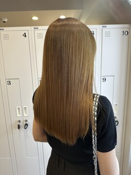 カノエ 岡山高柳店(canoe) 髪質改善×シアーベージュ