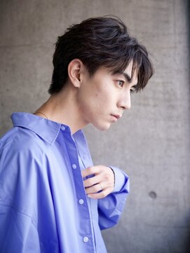 ラヴィズム(LUVISM) 万代波巻きパーマハイライトシャドウパーマツイストパーマウルフ