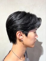 ニコ トウキョウ ヨコハマ(nico)&nbsp;メンズセンターパートニュアンスパーマ毛流れメンズパーマ刈上げ