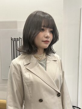 ケシキ大名(keshiki) 透明感グレー