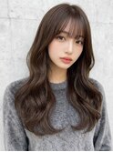 着物ヘア/大人ガーリー/ダークアッシュ/似合わせカット/三宮元町