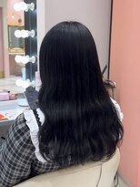 リー 梅田(Lee)&nbsp;jrカラーリスト/fuuka/オフブラック/地毛カラー/ブルーブラック