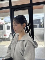 クロス ツー(COROSS2) ブライダルヘア/結婚式ヘア/前撮り/大人可愛い/へアセット