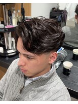 ゴウトゥデイ 渋谷MODI店(GO TODAY)&nbsp;“テーパーフェード×フェザーパーマ”渋谷/渋谷駅/メンズ