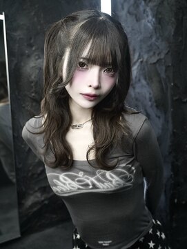 K Jingu アッシュブラウン×ハーフツインアレンジ