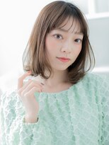 カバーヘア 上尾西口店(COVER HAIR)&nbsp;★スモーキーブラウン大人ガーリー外ハネ抜け感ボブ30代40代★2