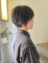 コピュラ コピュラカワゴエ(COPULA)&nbsp;大人ショートヘアボブダークブルーワンホンレイヤー