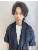 ジーナ オム 札幌(Zina Homme) リバースセンターパート*ツイストスパイラル*Zina Homme札幌