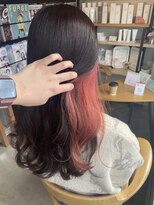 ヘアディレクションクレイス(HAIR DIRECTION CRACE)&nbsp;ちらっと見えるインナーカラーでイメチェン◎