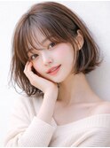 20代30代40代50代髪質改善ミルクブラウンナチュラルショート