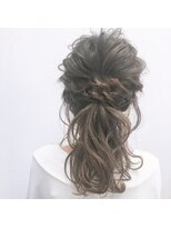 マリアージュバイジュノ(mariage by Juno)&nbsp;アレンジ/ポニーテール/波ウェーブ/結婚式・二次会セット