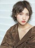 【Lalei】小顔センターパートショート×ノーブルショート