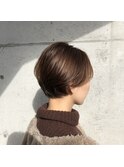 ショートベージュ