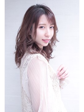 オーロ(ORO) 田中みな実さん風ふんわりアッシュブラウン