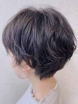 美容室 ダルテ(d'Arte) マッシュショート×ニュアンスパーマ