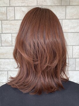 アメイジングヘアー 千歳店(AMAZING HAIR) 【AMAZING HAIR 千歳店/横山】ウルフレイヤー×ピンク