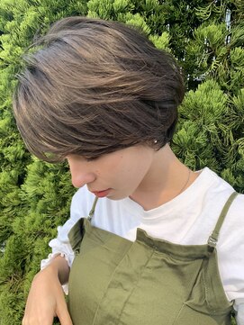 シー バイ ロンド 新宿(Sea by Lond) アースカラーくびれヘア！短すぎないショートボブ♪新宿