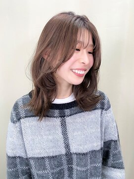 クオート(quoit) 【GUEST　SNAP】大人可愛いウルフミディアム　【クオート依田】