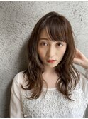 ナチュラルウェーブヘア