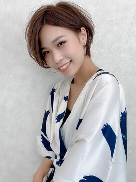 フレーム ヘア ルーム 天王寺駅前店(FRAME hair room) 大人可愛い/ハンサムショート/クールショート