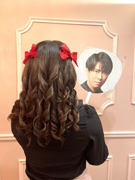 グルーヴ グルーヴ(groove groove) スノマニ参戦前に新宿歌舞伎町ぐるぐるで量産巻きハーフツイン!