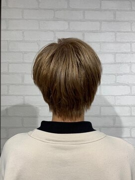 ビス ヘア アンド ビューティー 西新井店(Vis Hair＆Beauty) 透明感抜群♪ダブルカラーブリーチミルクティーベージュ