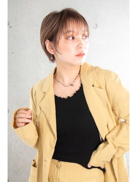 クロエ 三軒茶屋(Cloe) パールベージュ×マッシュショート