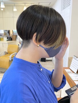 モリオ フロム ロンドン 成増店 【morio成増/米村】刈り上げハンサムショート