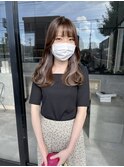 大人かわいいイヤリングカラーブルーバイオレット