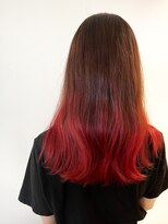 アンサン(unsung)&nbsp;バレイヤージュ×レッド