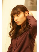 クラク 笹塚店(KURAKU) 20代30代40代 ワンサイド ミディアムレイヤー