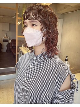 エンシー(ENCI) ボブウルフ/スパイラルパーマ