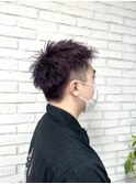 メンズのパープルカラー