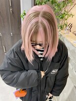 ネハス(nehus.)&nbsp;カチューシャカラー/ブリーチ/こなれミディ/アンブレラカラー