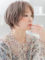 モッズヘア 上尾西口店(mod's hair)&nbsp;ハイトーンカラーくせ毛風小顔ウルフボブTb5上尾20代30代40代
