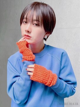 オーブ ヘアー リラ 九大学研都市店(AUBE HAIR rela) 20代・30代_大人可愛いマッシュショート