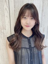 レア 銀座(Le'a)&nbsp;イエベ大人美人艶カラーベージュ小顔透明感レイヤーロング/飯出