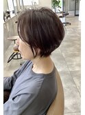 小顔補正立体カット