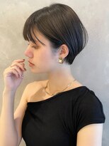 トルネード(TORNADO) 大人可愛い20代30代マッシュショートシアグレージュカラーM0813