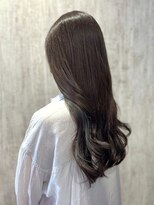 テトテ 門戸厄神店(tetote)&nbsp;【tetote村山サロンスタイル】カーキグレージュ インナーカラー