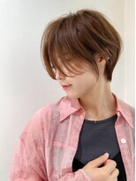 ロンドエニカ 大宮(Lond enika)&nbsp;lond惇平　大人ガーリーショートグレージュカラープリカール