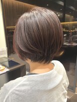 アイフィールアヴェダ 船堀店(i feel AVEDA)&nbsp;【木村】ピンクブラウン×ショートボブ