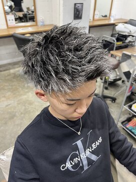 エルオム(EL.HOMME) 【TAKASHI】ツイストホワイトメッシュ