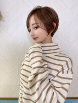 ロンド ストラーダ 心斎橋(Lond strada)&nbsp;ショート×ハイライト白髪ぼかし×イメチェン[心斎橋]