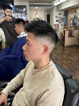 コダマ 大泉学園店(KODAMA) スキンフェード王道アップバンクスタイル