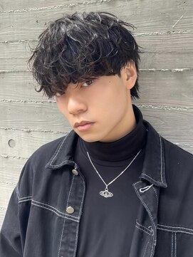 ポート 浦和(PORT) 波巻きスパイラルパーマツイストスパイラルパーマメンズマッシュ