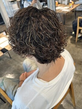 ザ オーダー(THE ORDER) スパイキーショートラルフカールツイストスパイラルメンズパーマ