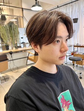 ロマリア(Lomalia) 【Lomalia表参道】センターパート/メンズヘア