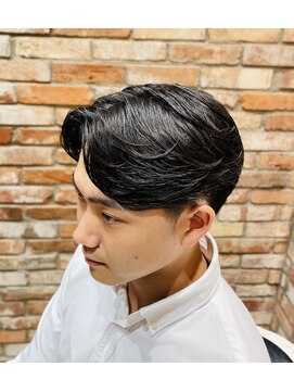 アントレース 東池袋店(UNTRACE) 七三ナチュラルパーマ　メンズ/バーバー/理容室