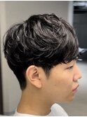 スパイキーショート/ジェットモヒカン/ショートバング/men's